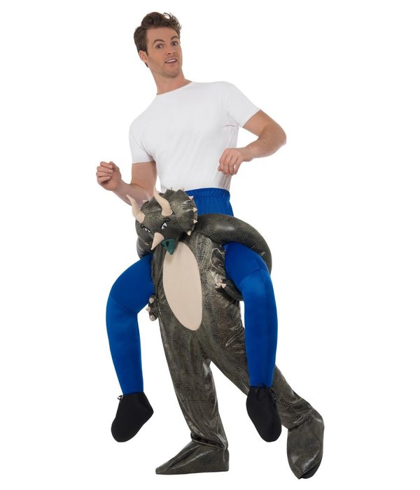 Draag mij kostuum dinosaurus