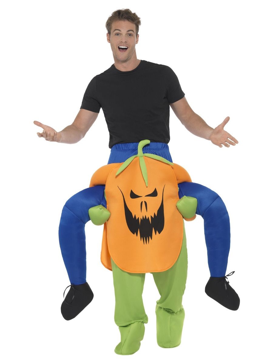 uitvinding het beleid Bedenk Carry Me kostuum Pompoen Halloween - Feestbazaar.nl