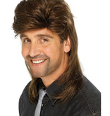 Retro 80's pruik Jason