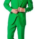 Luxe maatpak heren groen