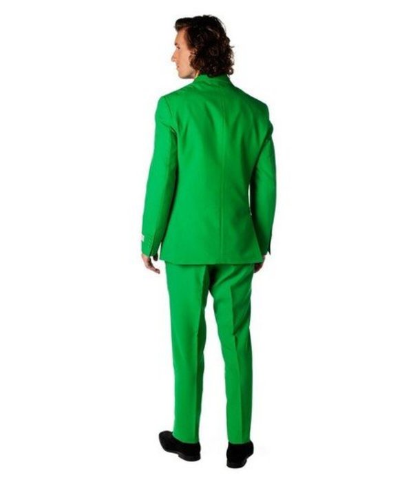 Luxe maatpak heren groen
