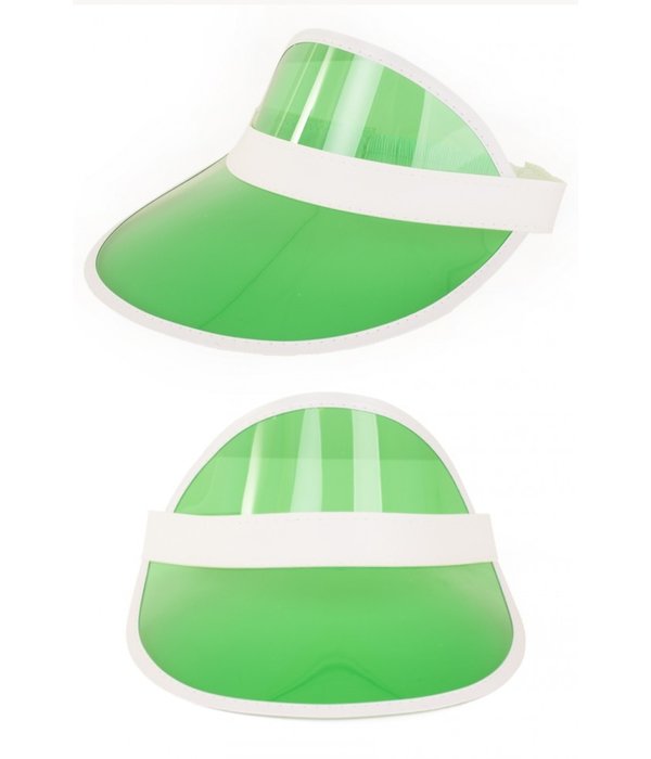 Zonneklep lichtgroen