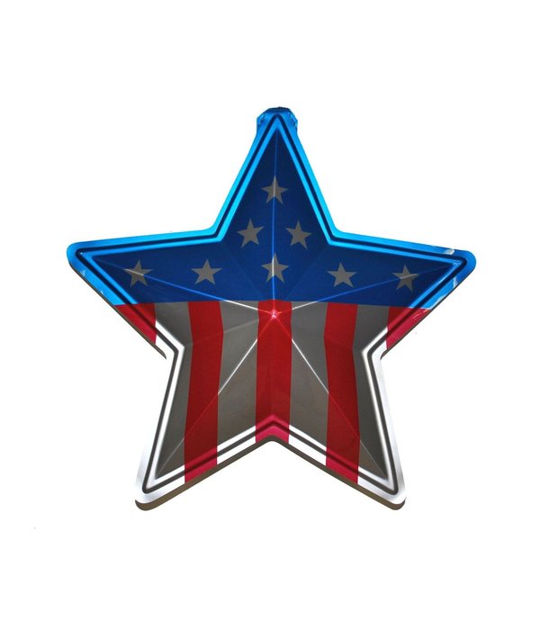 Wanddecoratie USA Ster