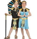 Egyptische Farao kostuum kind