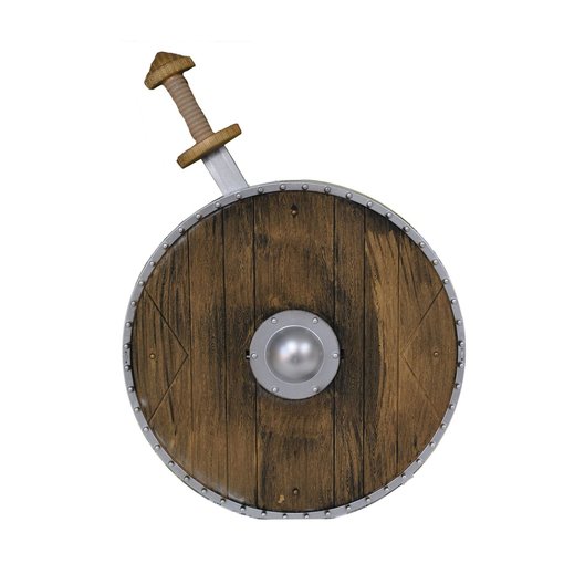 Wapenset schild met zwaard