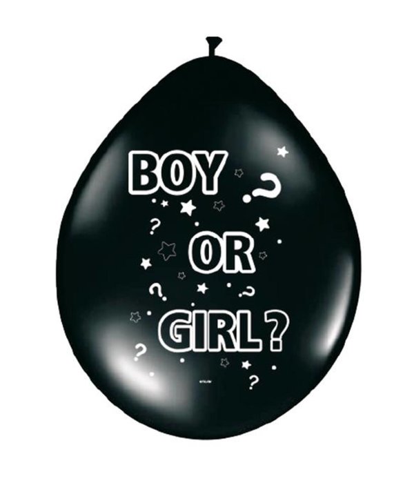 Gender Reveal Ballonnen 30cm - 8 stuks