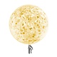 Bubbel ballon met gouden confetti