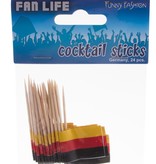 Cocktailprikkers Duitsland - 24 Stuks