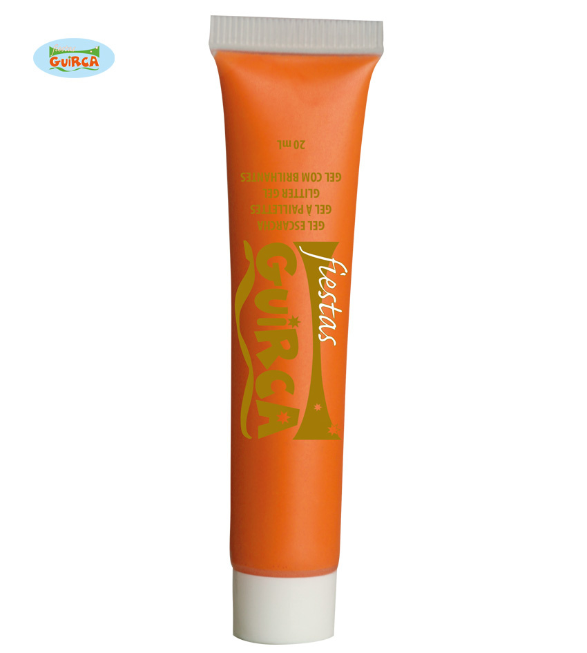 Oranje tube schmink