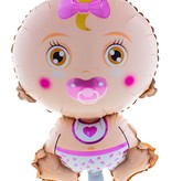 Folieballon baby meisje 69cm