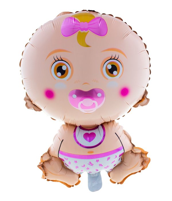 Folieballon baby meisje 69cm