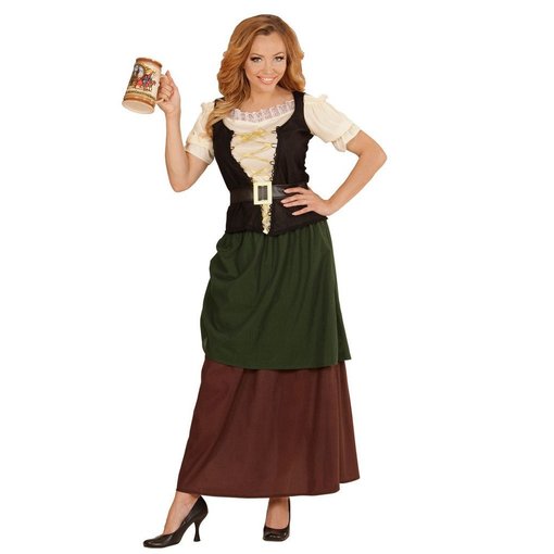 Middeleeuwse Herberg Dame Kostuum