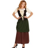 Middeleeuwse Herberg Dame Kostuum