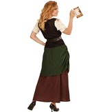 Middeleeuwse Herberg Dame Kostuum