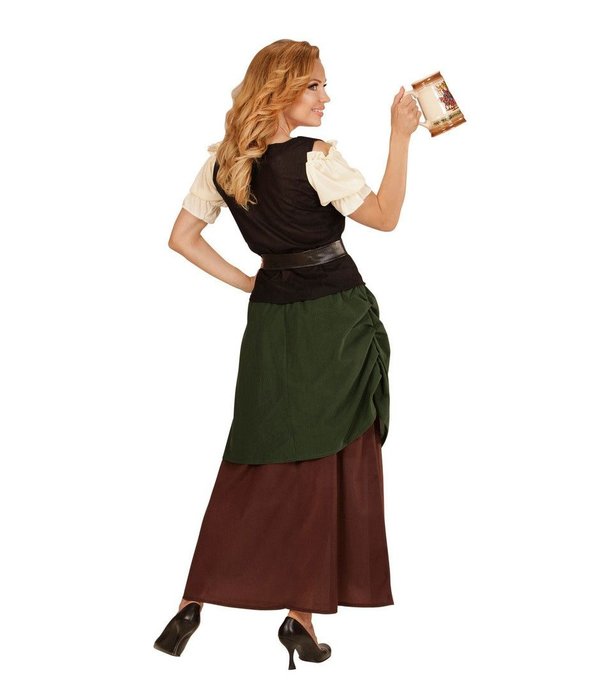 Middeleeuwse Herberg Dame Kostuum