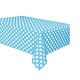 Tafelkleed Blauw Met Stippen