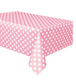 Tafelkleed Roze Met Stippen