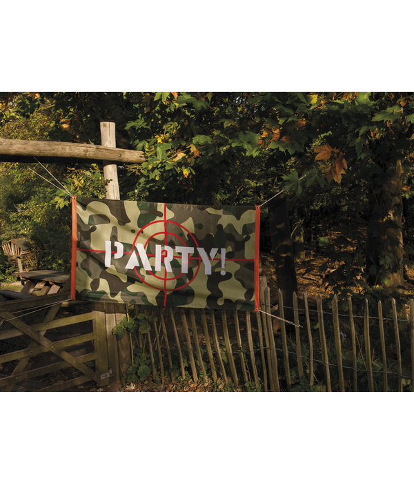 Leger Party vlag 90 x 150 cm