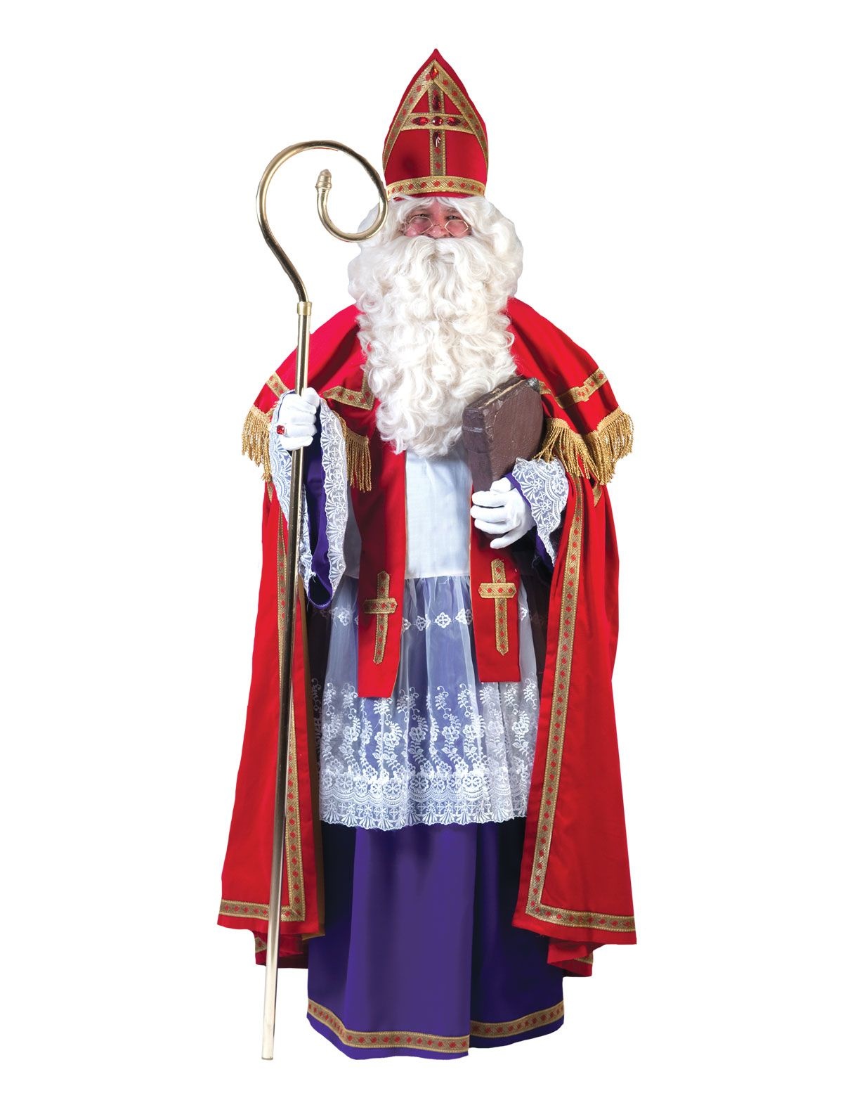 Weglaten Aanpassing Politiek Luxe Sinterklaas kostuum 5-delig - Feestbazaar.nl