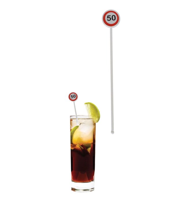 Roerstokjes verkeersbord 50 jaar