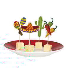 Mexicaanse cocktailprikkers - 12 stuks