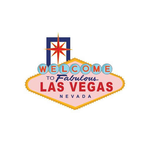 Wanddecoratie Las Vegas