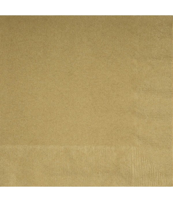 Servetten Goud 20 stuks