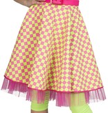 Rock 'n Roll Rok roze/groen