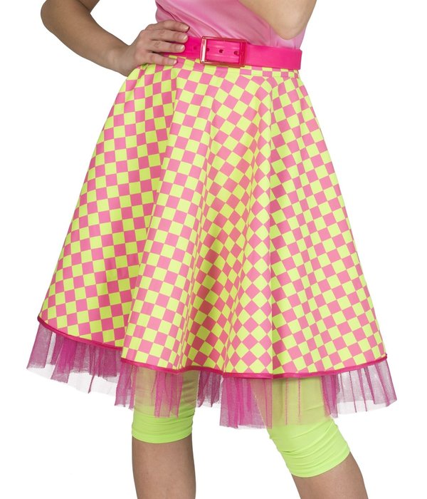 Rock 'n Roll Rok roze/groen