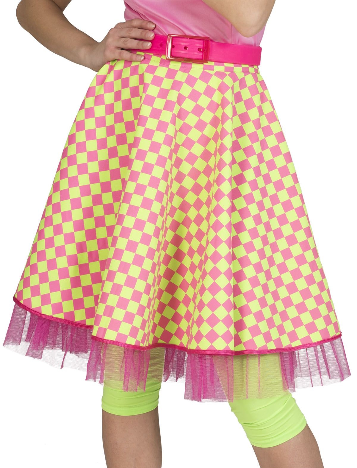 Rock &apos;n Roll Rok roze/groen afbeelding