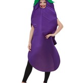 Aubergine kostuum