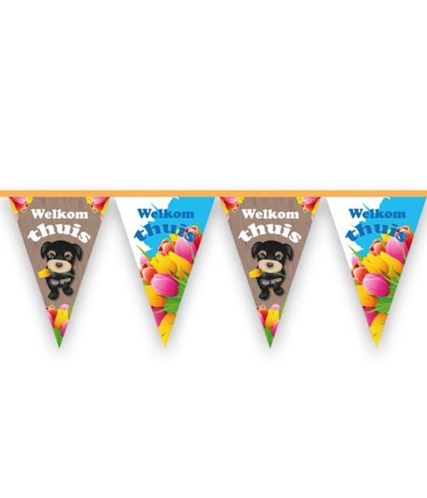 Welkom Thuis Vlaggenlijn - 6 Meter