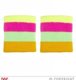 Polsbanden neon meerkleurig