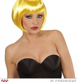Boblijn pruik geel