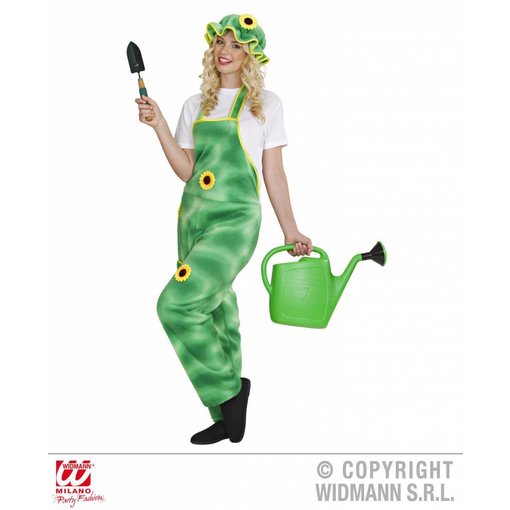 Tuinbroek bloem carnaval