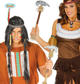 Tomahawk Indianen Bijl Lang