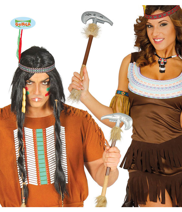 Tomahawk Indianen Bijl Lang