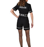 Politie Jumpsuit Dames Zwart
