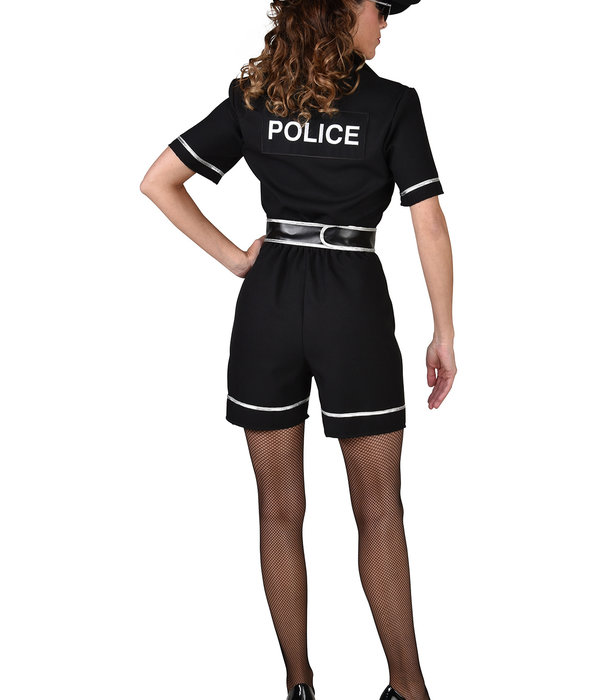 Politie Jumpsuit Dames Zwart
