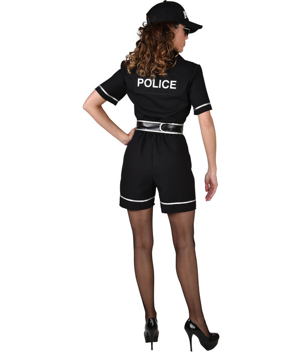 Politie Jumpsuit Dames Zwart