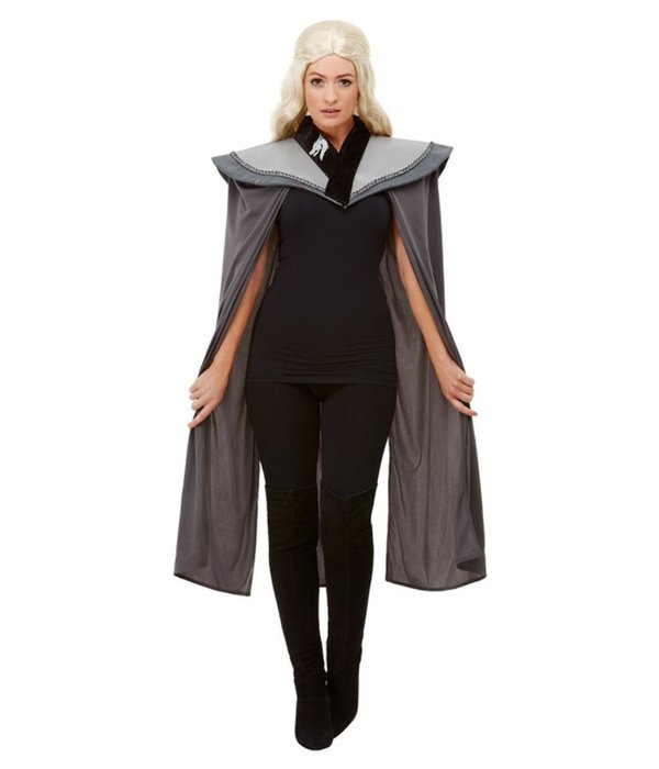 Middeleeuwse Cape Dames Grijs