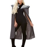 Middeleeuwse Cape Dames Grijs