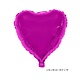 Folieballon Hart Fuchsia - 46cm
