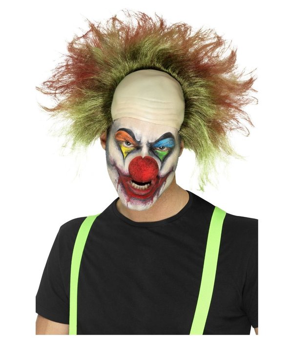 Sinister Horror Clown Pruik