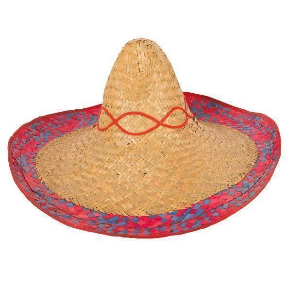 Sombrero Mexico Gekleurde Rand