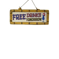 Hangbord Free Drinks