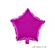 Folieballon Ster Fuchsia - 46cm