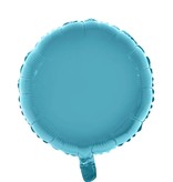 Folieballon Rond Lichtblauw - 46cm