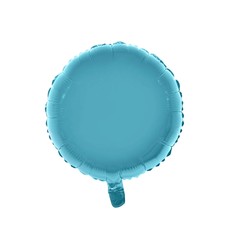 Folieballon Rond Lichtblauw - 46cm