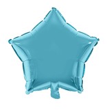 Folieballon Ster Lichtblauw - 46cm